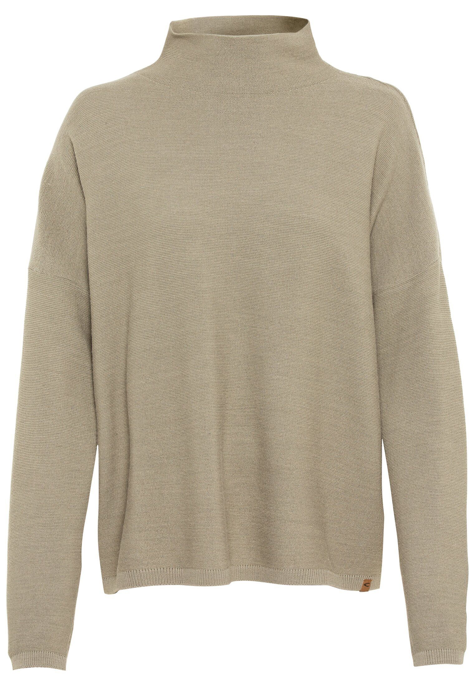 camel active Strickpullover Pullover mit weitem günstig online kaufen