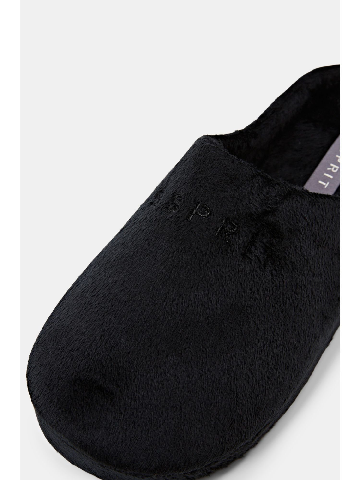 Esprit Basic-Hausschuhe Pantolette BLACK