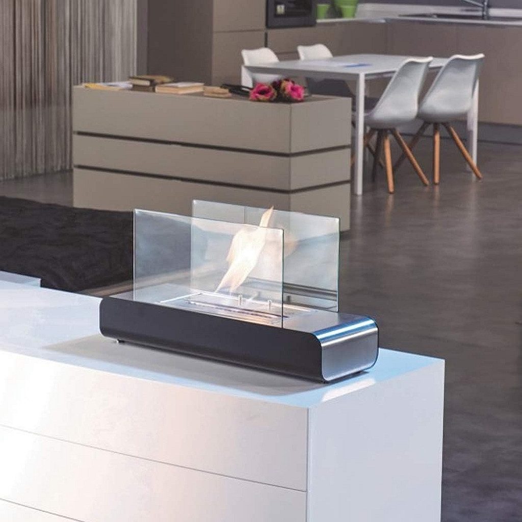 TecnoAir System Echtfeuer-Dekokamin Bioethanol Tischkamin Tischfeuer Terrassenkamin Tecno Air System