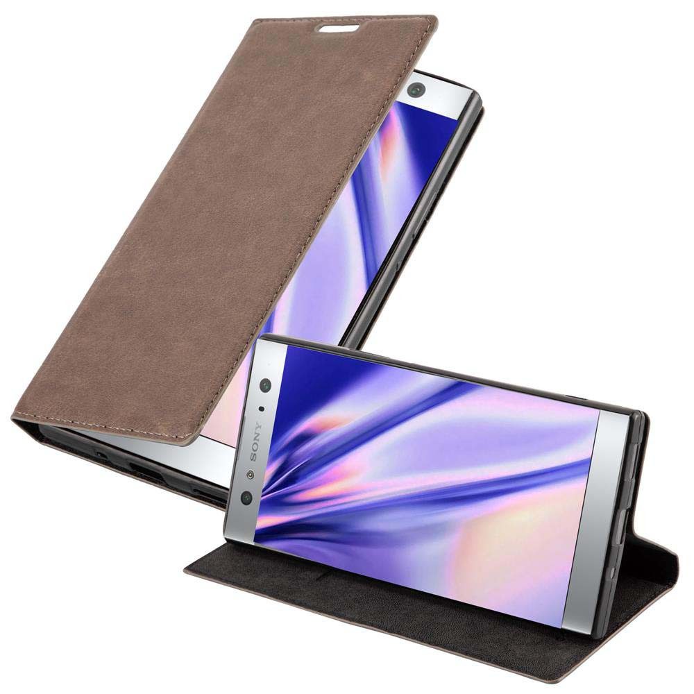 Cadorabo Handyhülle für Sony Xperia XA2 ULTRA Hülle Sony Xperia XA2 ULTRA, Hülle Schutzhülle mit Standfunktion, Magnetverschluss und Kartenfach