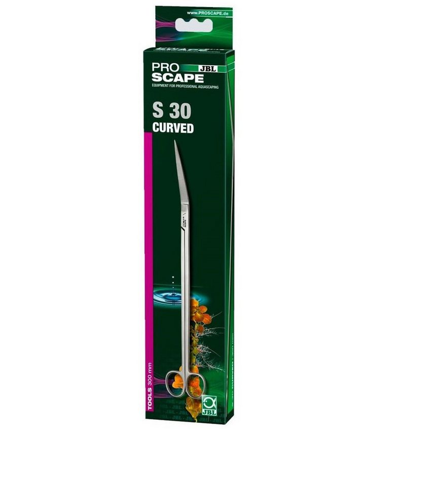 Thumbnail - JBL GmbH & Co. KG Aquariendeko JBL Aquascaping S30 curved Gewinkelte Trimmschere 30 cm, Aquscaping Werkzeug