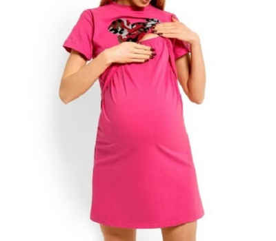 PeeKaBoo Umstandsnachthemd Nachthemd Stillnachthemd Schwangerschaft