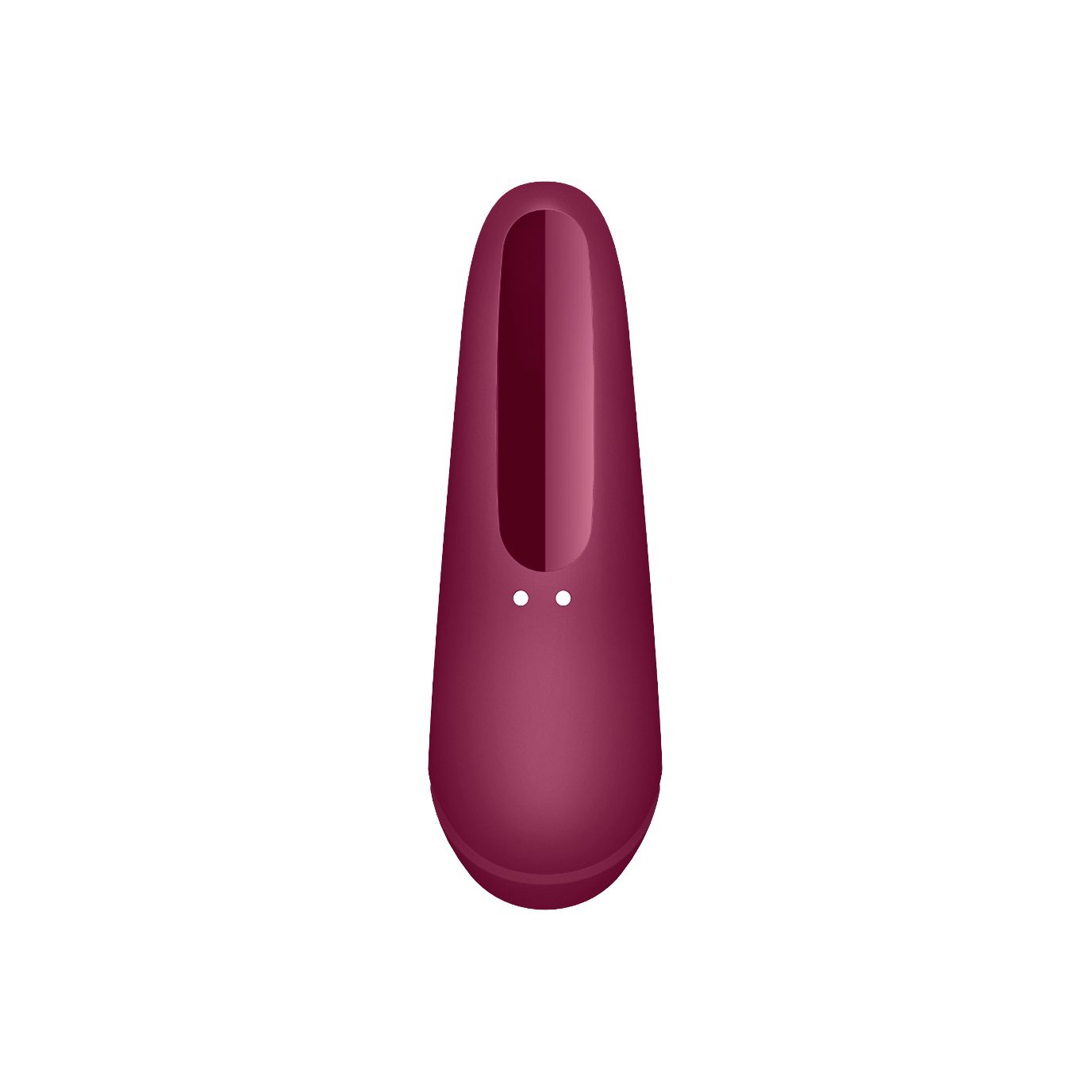 Klitoris-Stimulator 'Curvy Druckwellenvibrator 1 App', (13,5cm) Satisfyer Connect mit App Satisfyer
