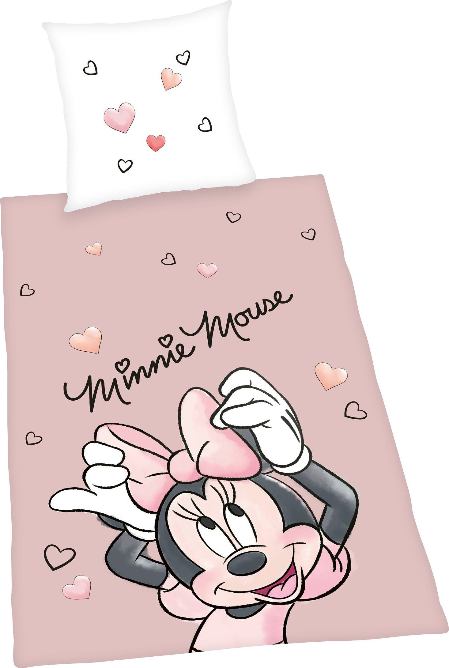Disney Kinderbettwäsche Disney´s Minnie Mouse, Renforcé, günstig online kaufen