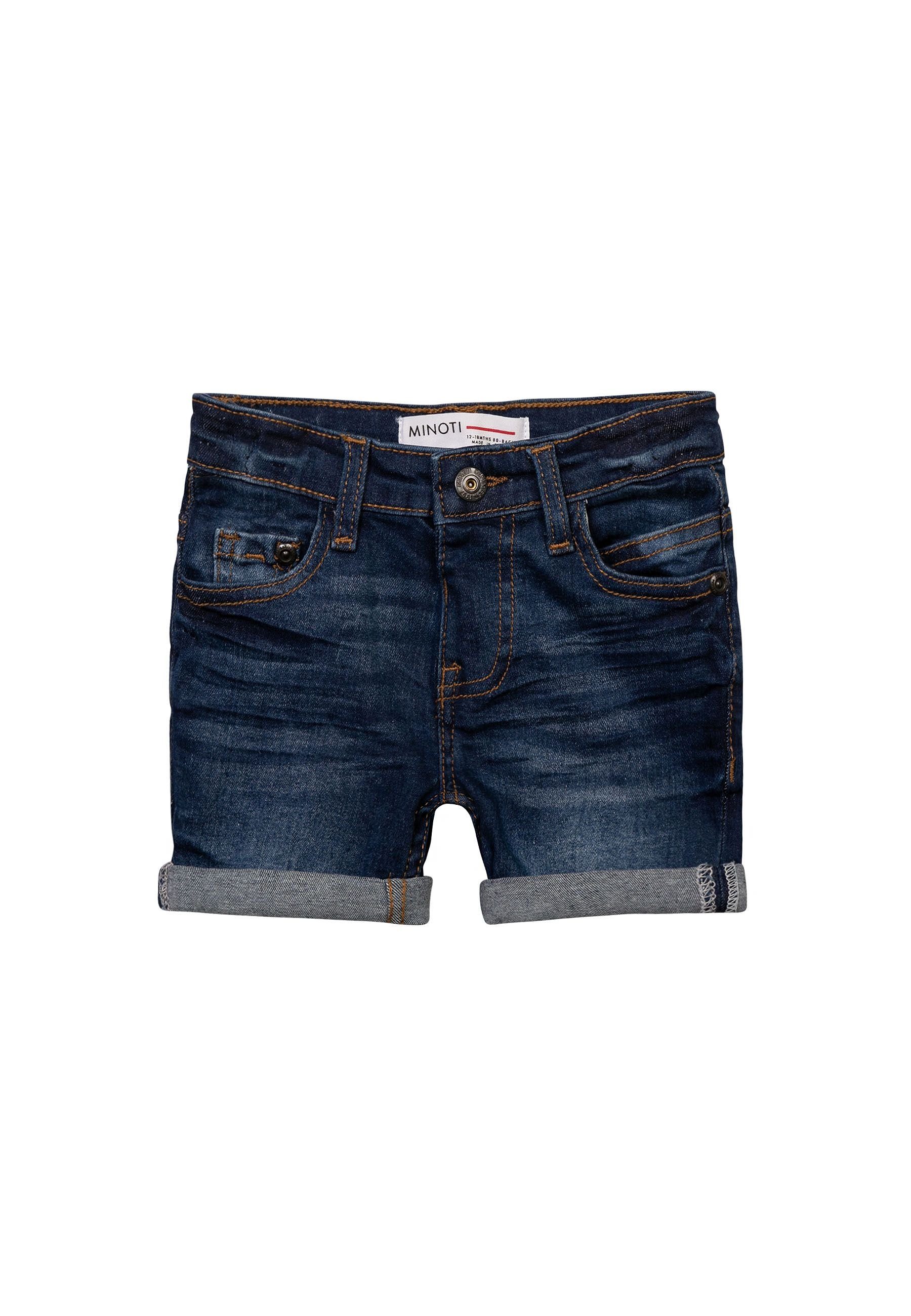 MINOTI Jeansshorts Klassische Jeans-Shorts (1y-14y) Denim-Dunkelblau