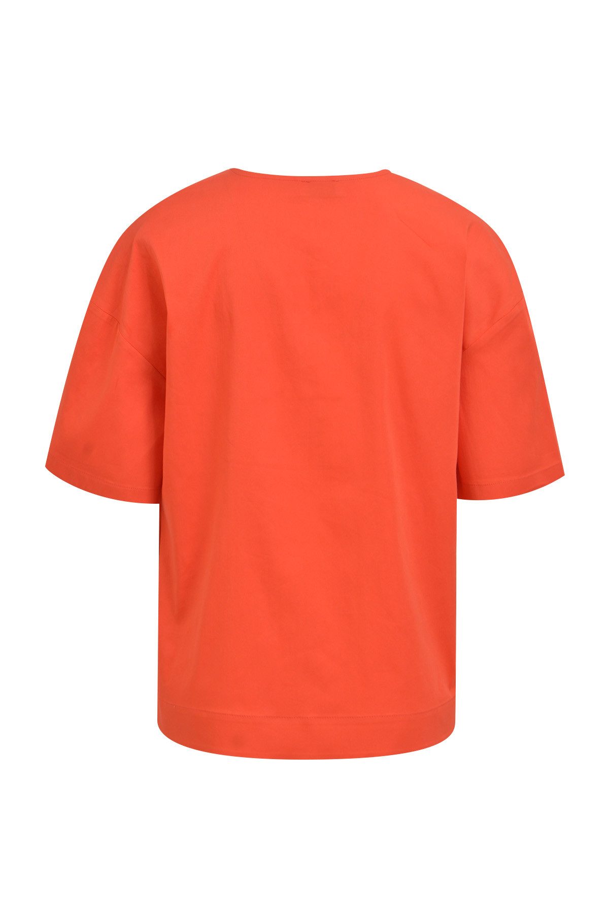 Milano Italy T-Shirt Milano Italy Blusenshirt 1/2 Arm - rot (1-tlg)