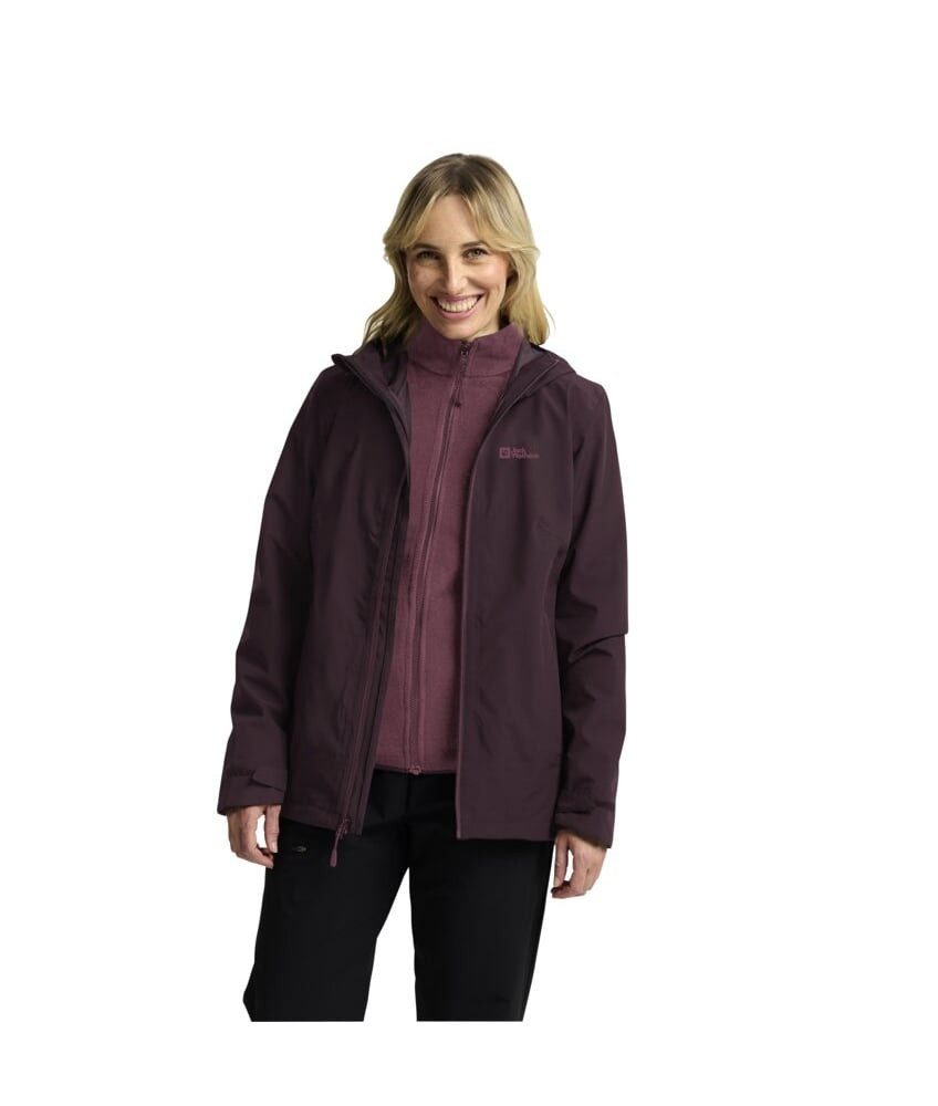 Jack Wolfskin Fleecejacke Ganzjahresjacke Moonrise 3in1 günstig online kaufen