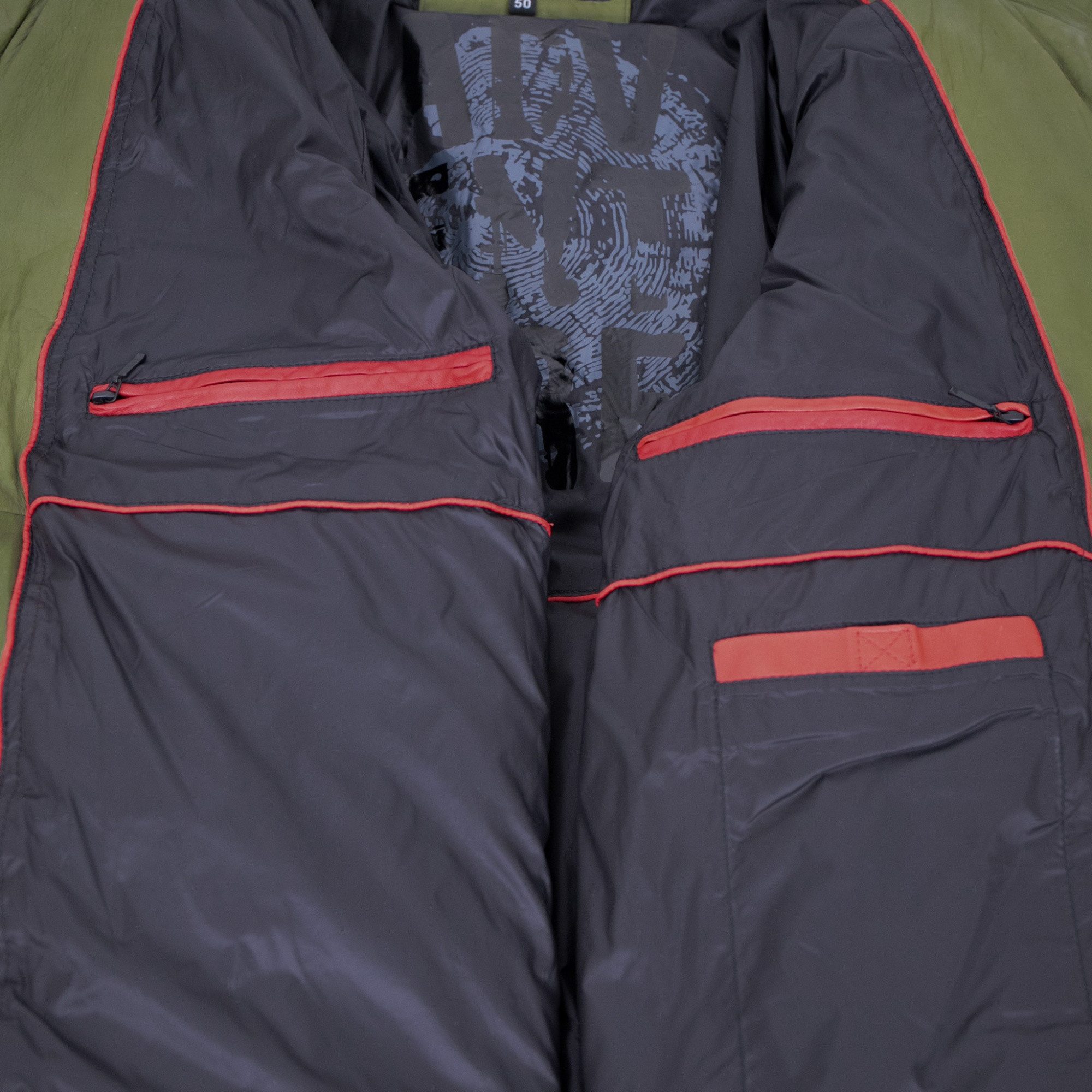 Jilani Lederjacke Filbo Jilani - Herren Lederjacke Steppjacke Lammnappa grün