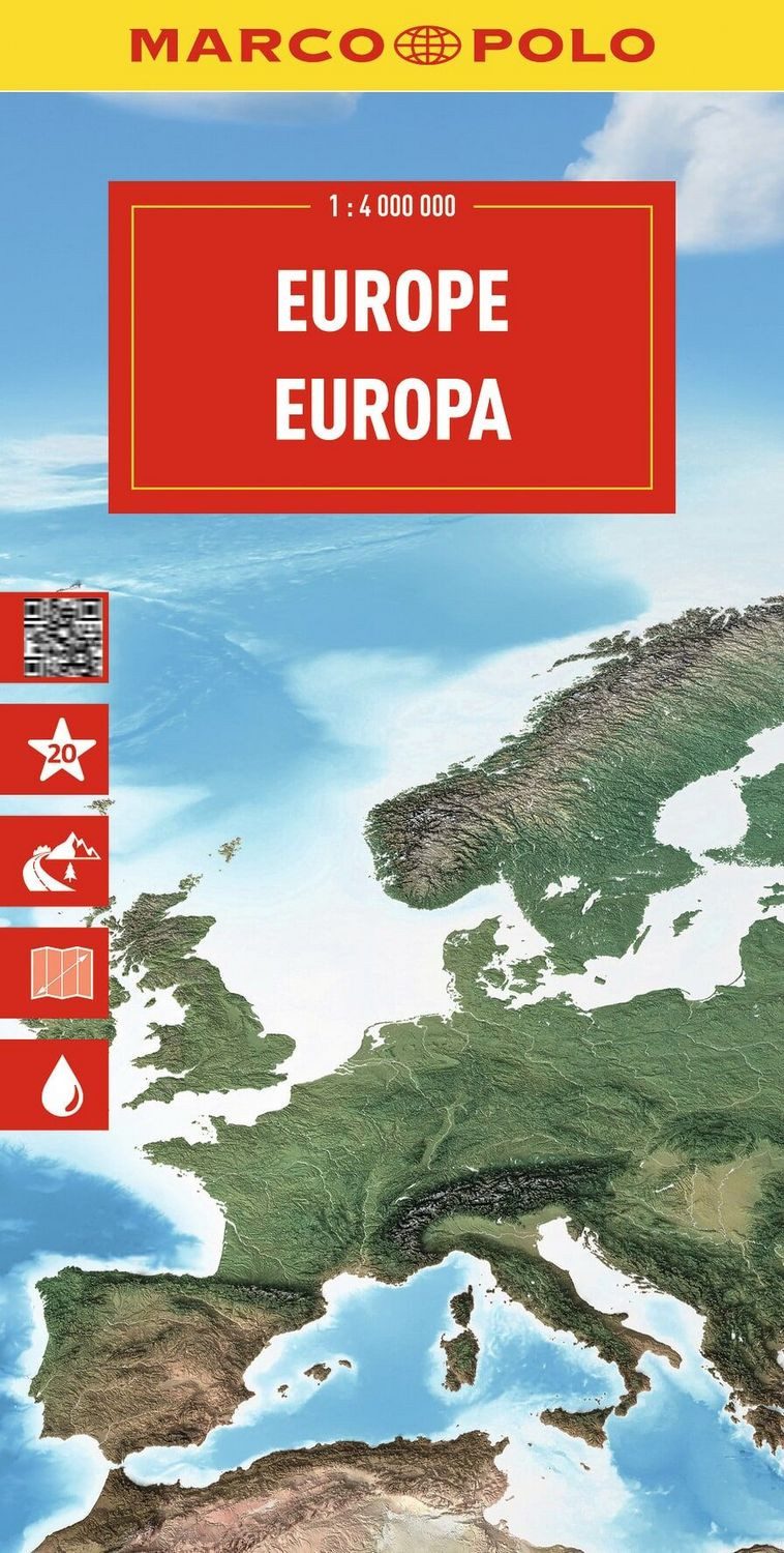 MARCO POLO Reisekarte Europa 1:4 Mio. / Marco Polo