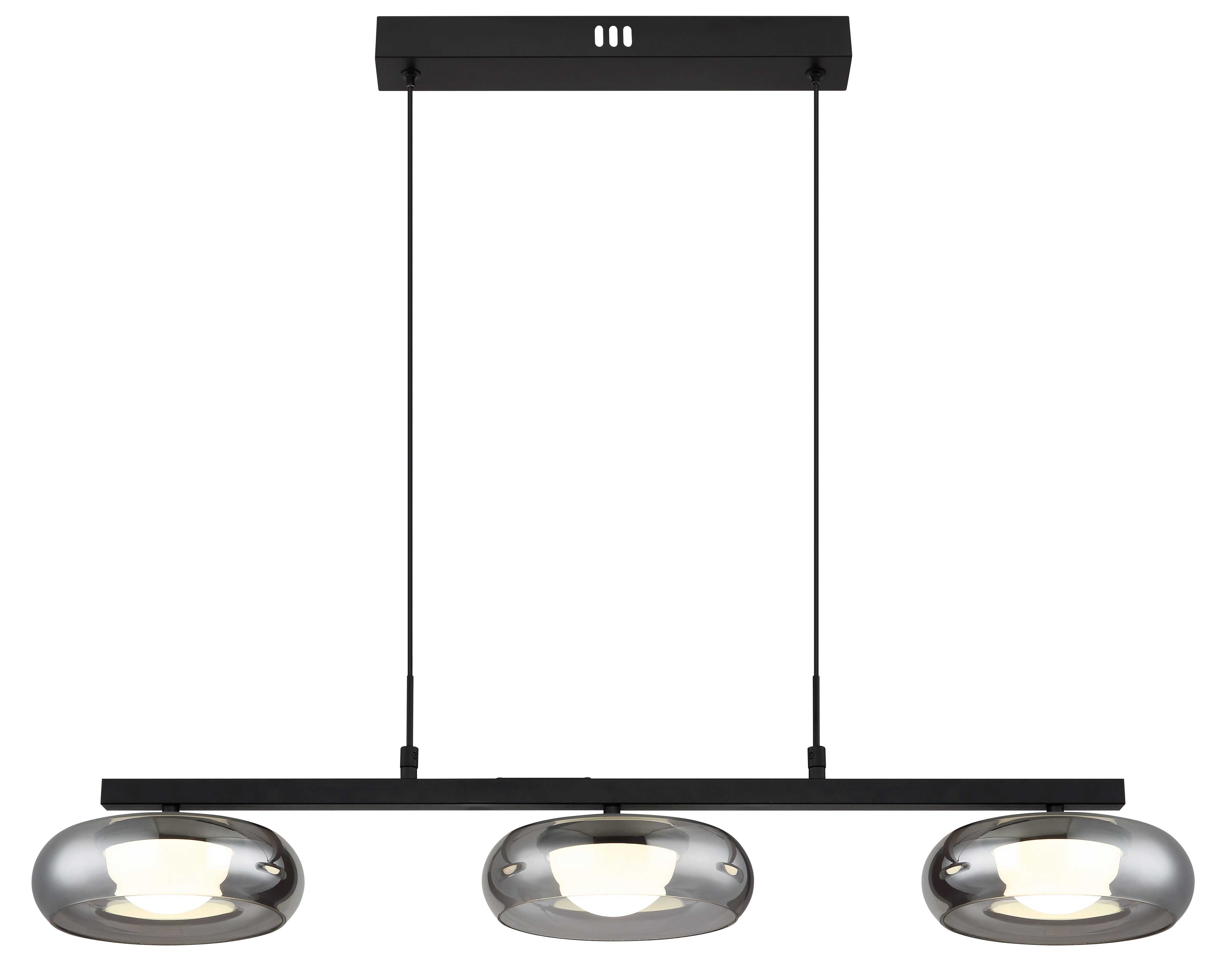 GLOBO LIGHTING Hängeleuchte CARLENE, LED fest integriert, LED Hängeleuchte für Esszimmer CCT dimmbar