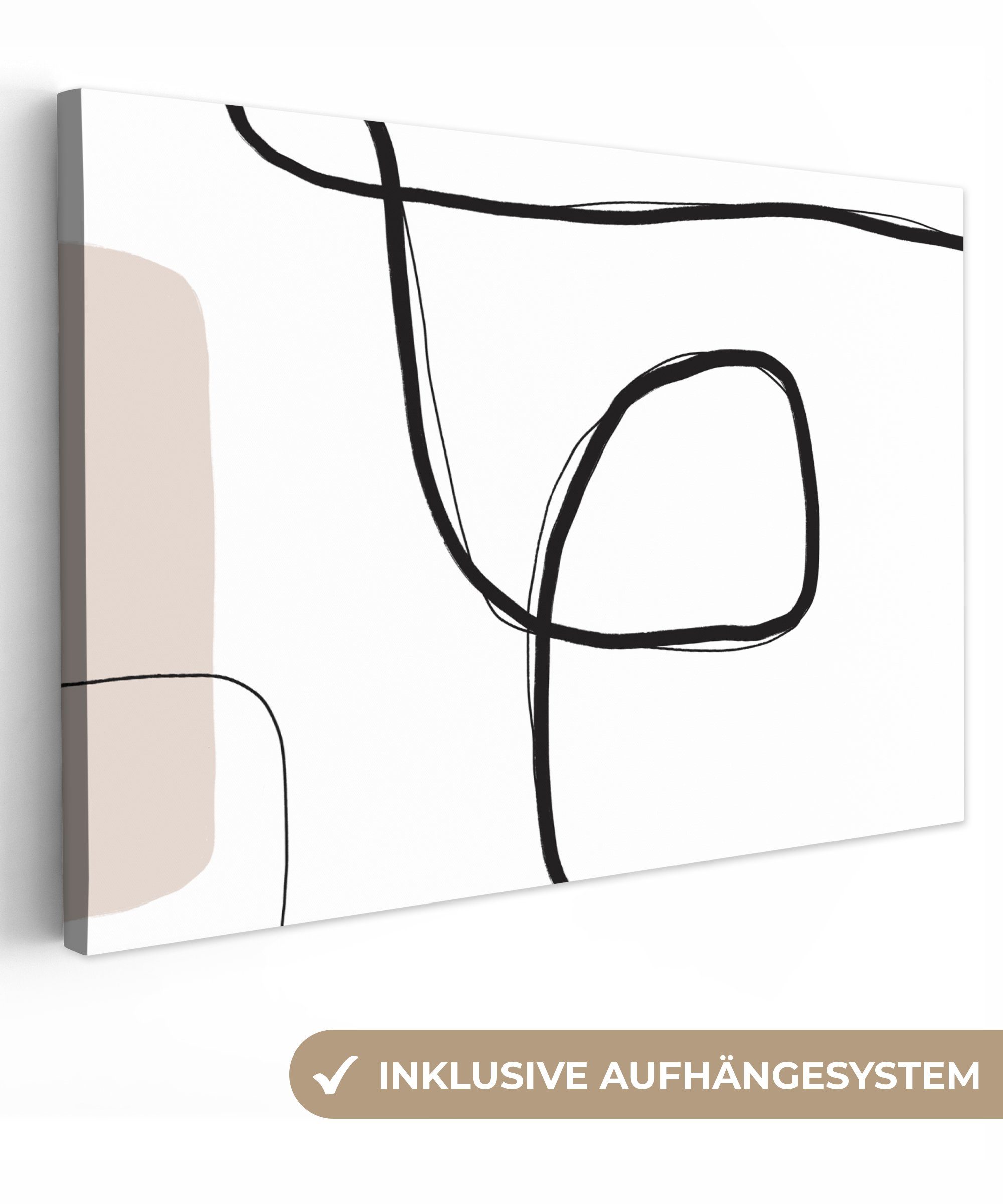 OneMillionCanvasses® Leinwandbild Abstrakt - Pastell - günstig online kaufen