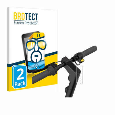 BROTECT Schutzfolie für Segway Ninebot KickScooter MAX G2D, Displayschutzfolie, 2 Stück, Folie klar