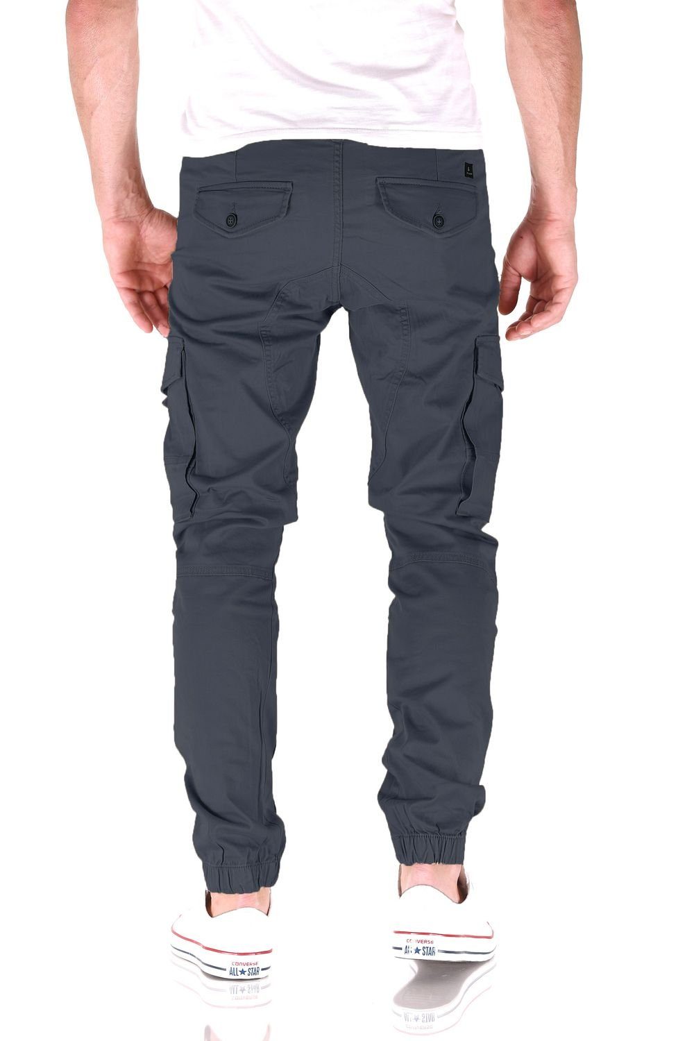 Jack & Hose & Jack Tapered Cargojeans Odyssey Fit Paul Flake Jones Jeans Cargo Herren Gray Jones