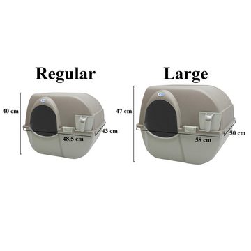 Omega Paw Katzentoilette Katzenklo selbstreinigend LARGE