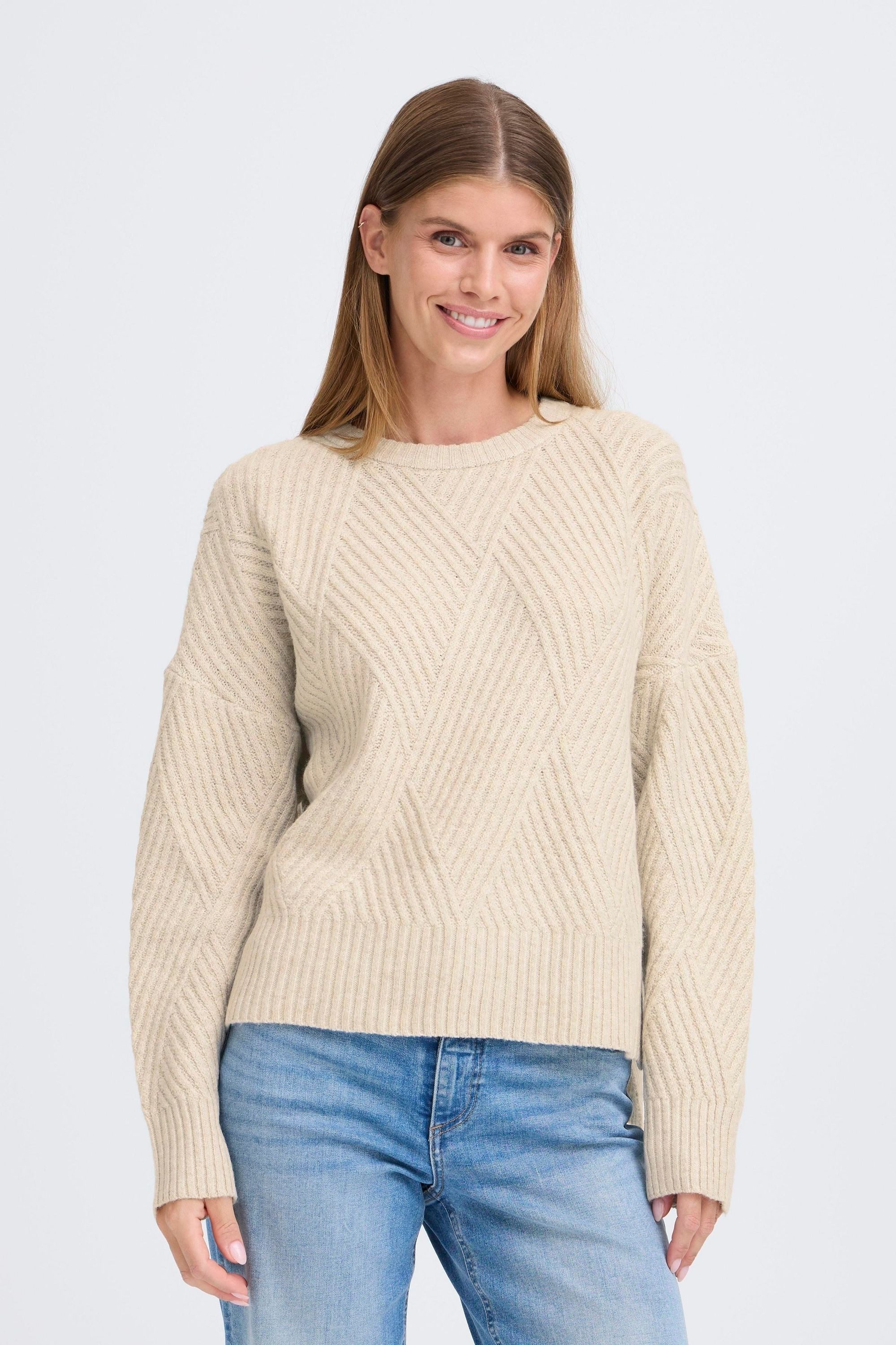 OXMO Strickpullover OXIBOMMA Modischer Strickpullover günstig online kaufen
