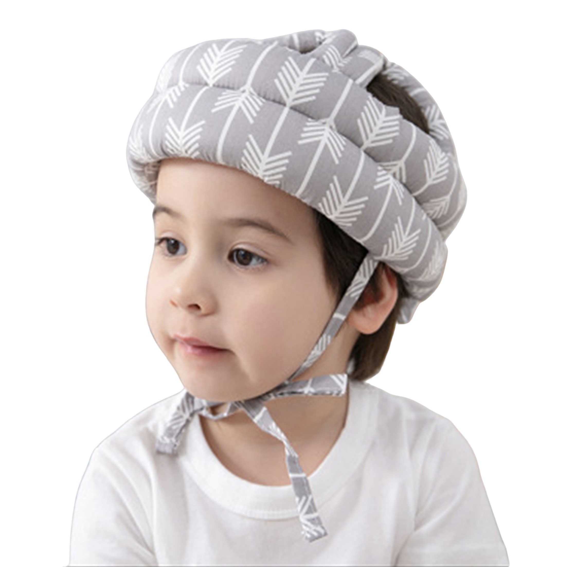 KINSI Kinderhelm Baby Kopfschutz Laufgürtel - Anti-Fall Helm mit Stoßdämpfendem Kissen, Für erste Gehversuche & Laufen lernen,Verstellbar,Weich & Atmungsaktiv
