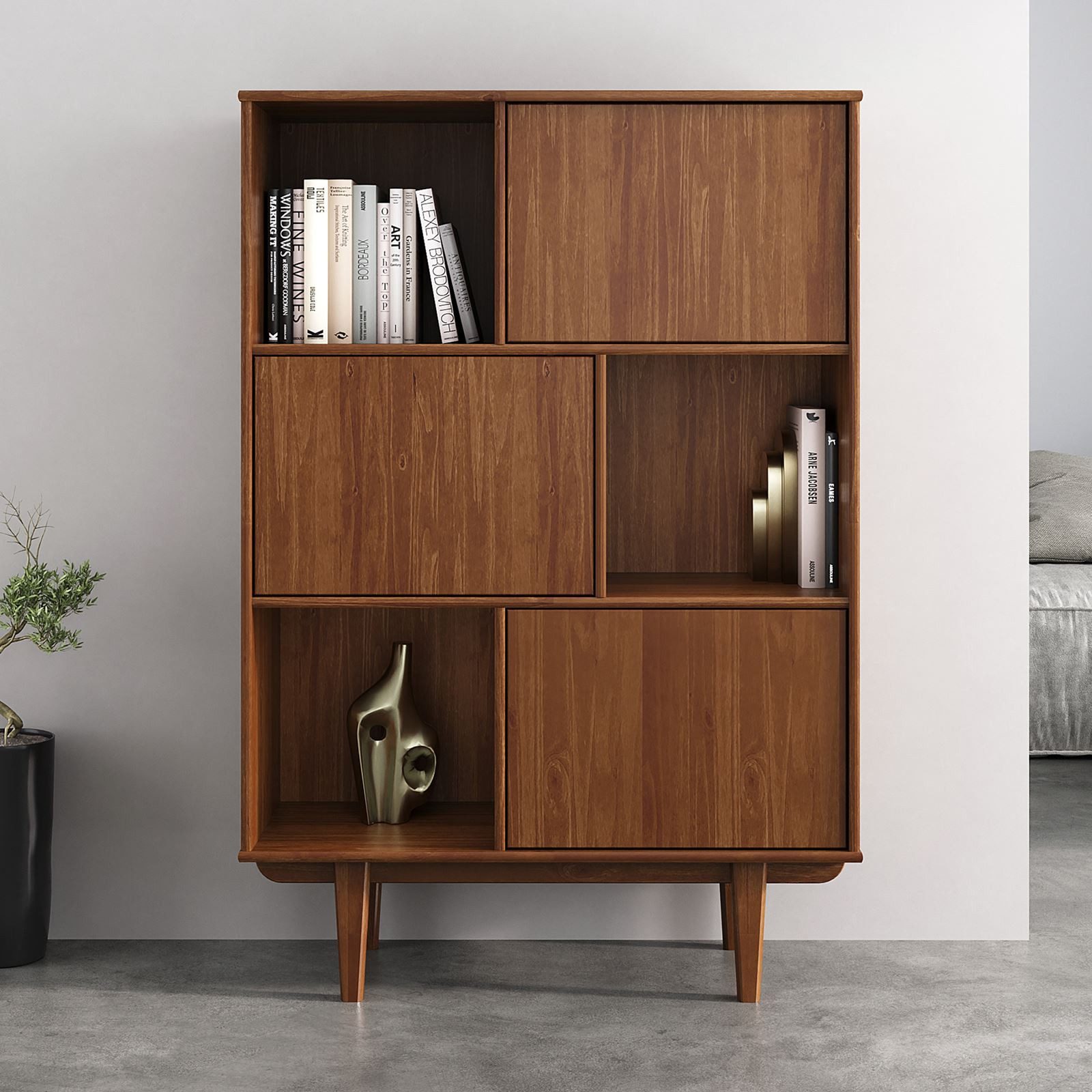 IDIMEX Highboard SIMONA, Wohnzimmerschrank offene Fächer günstig online kaufen