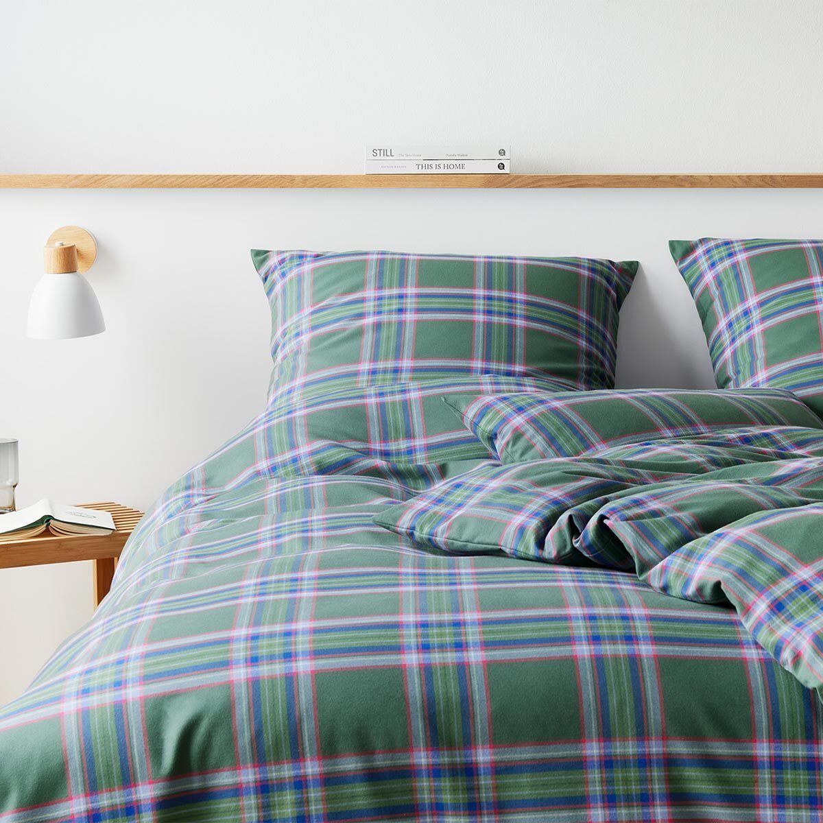 Elegante Bettwäsche Westminster, Flanell, 2 teilig günstig online kaufen