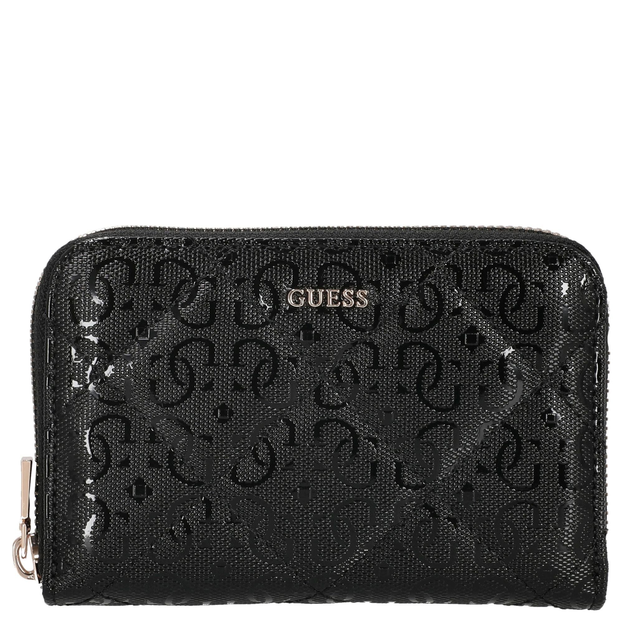 Guess Geldbörse Libby SLG Medium - Geldbörse 4cc 14 cm (black)