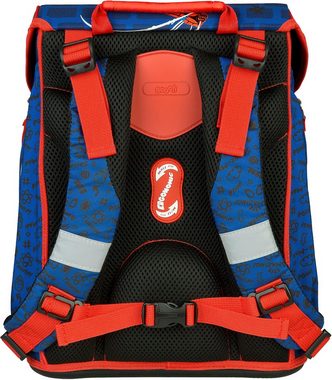 Scooli Schulranzen EasyFit, Spider Man (Set, 5-tlg)