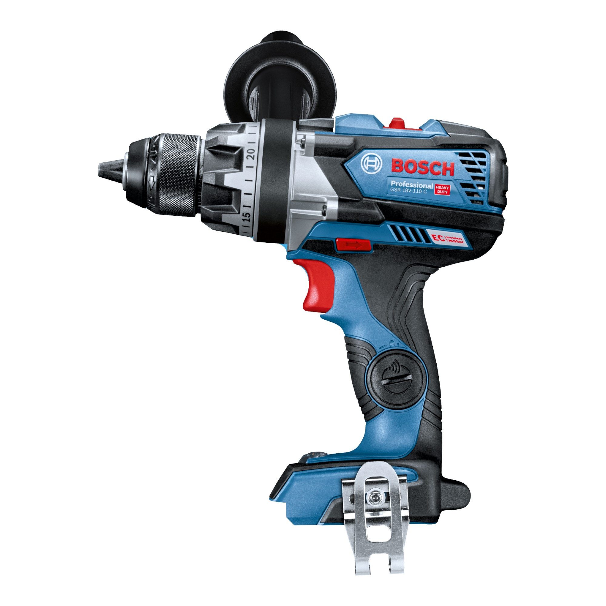 Bosch Professional Akku-Schrauber GSR 18V-110 C Professional Akku Bohrschrauber 18 V 110 Nm Brushless – Bild 2 von 5