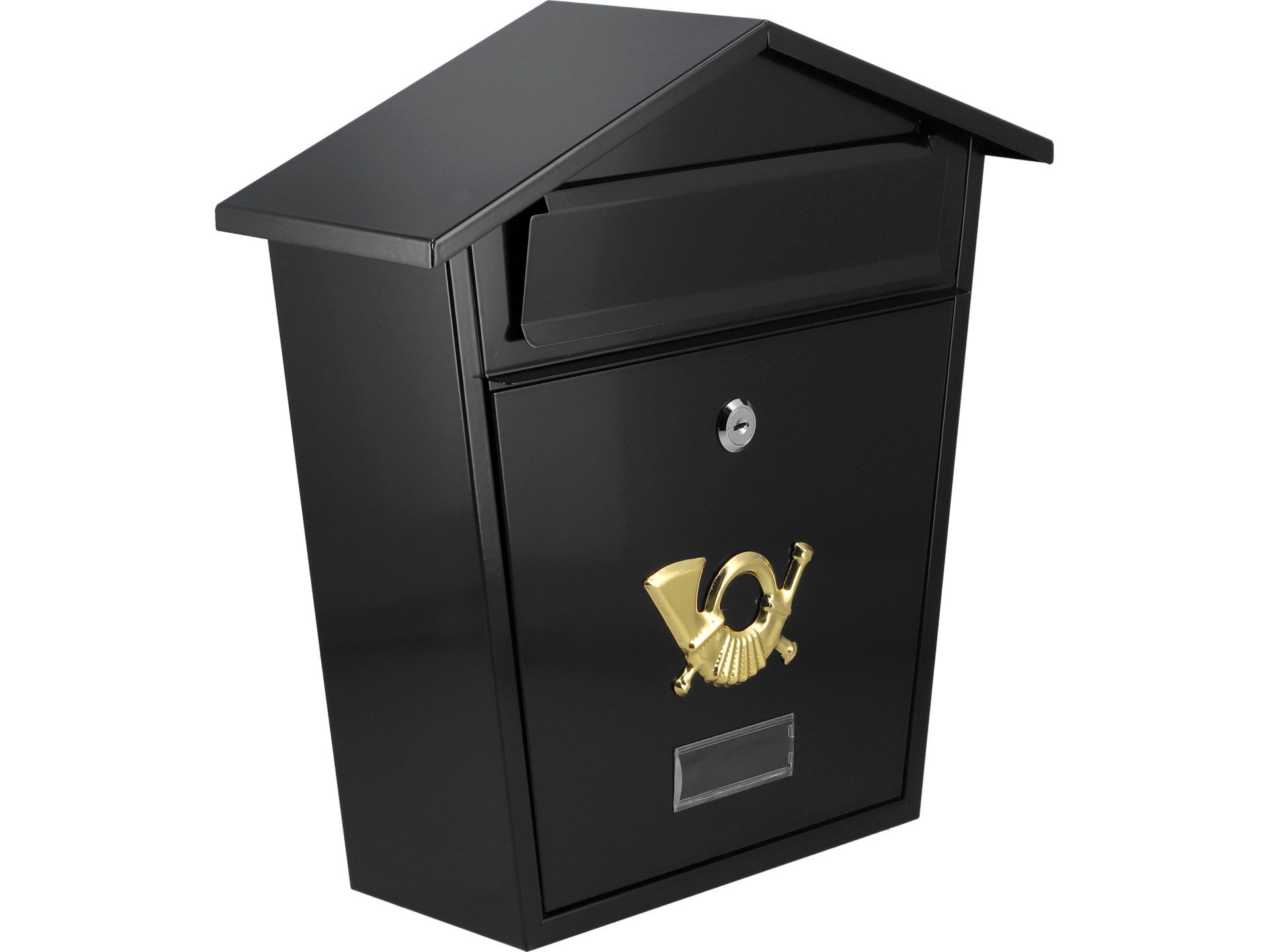 TRIZERATOP Briefkasten Briefkasten 380x320x105mm schwarz (Briefkasten 380x320x105mm schwarz, Briefkasten 380x320x105mm schwarz)