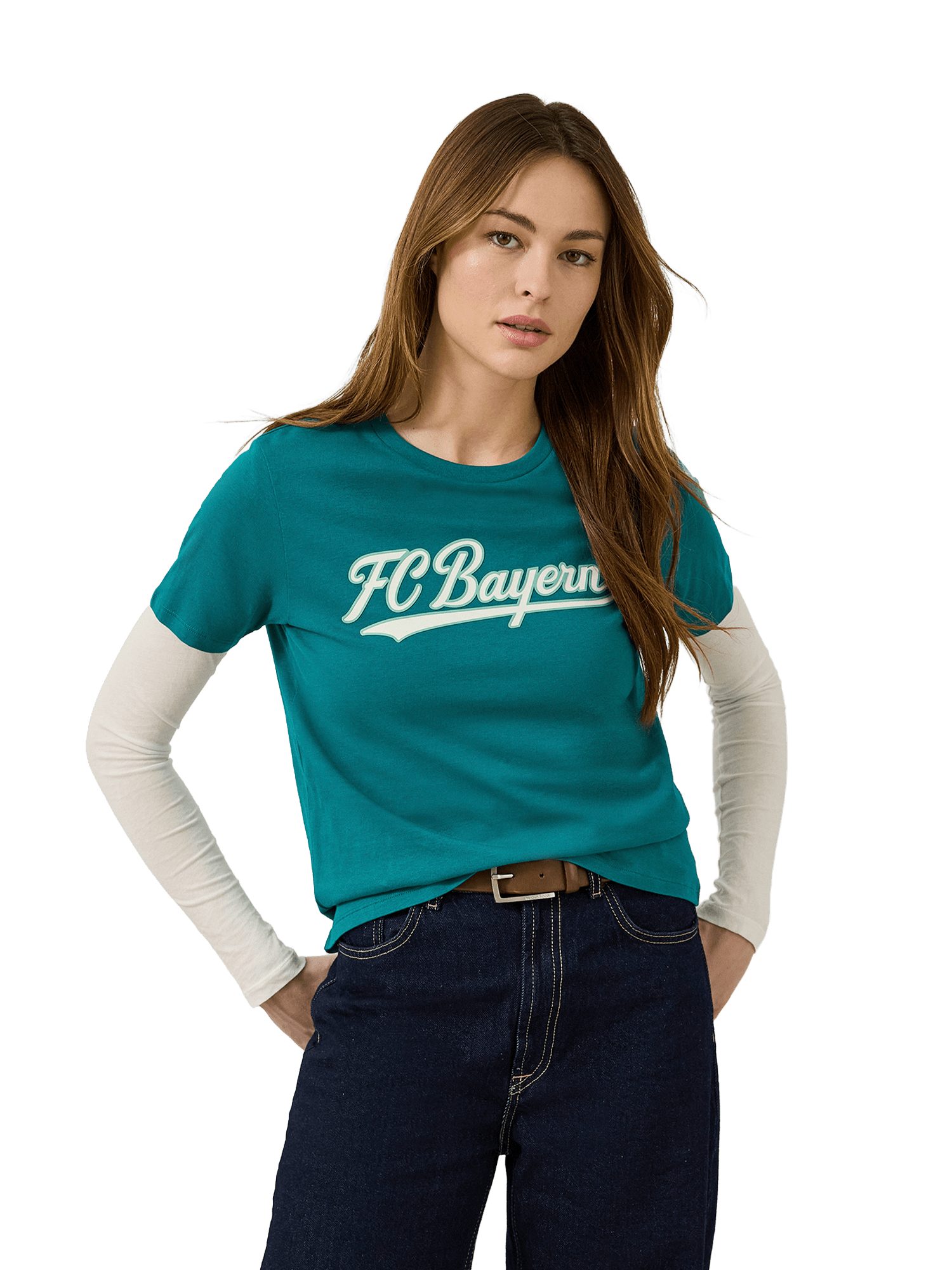 FC Bayern München T-Shirt FC Bayern München, T-Shirt Spring, Damen, Grün
