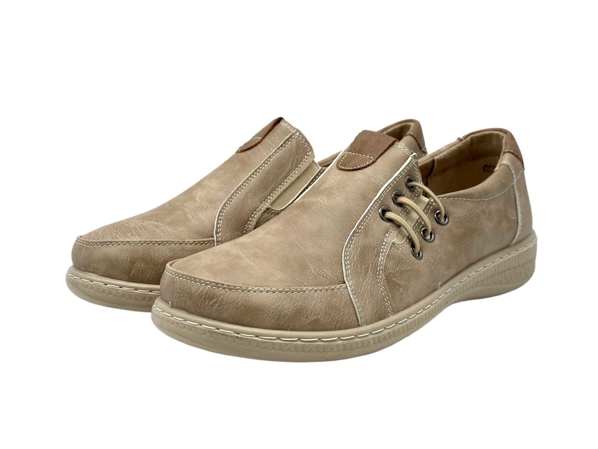 Nowaland Bequeme Damen-Slipper Mokassin Leicht, atmungsaktiv und komfortabel