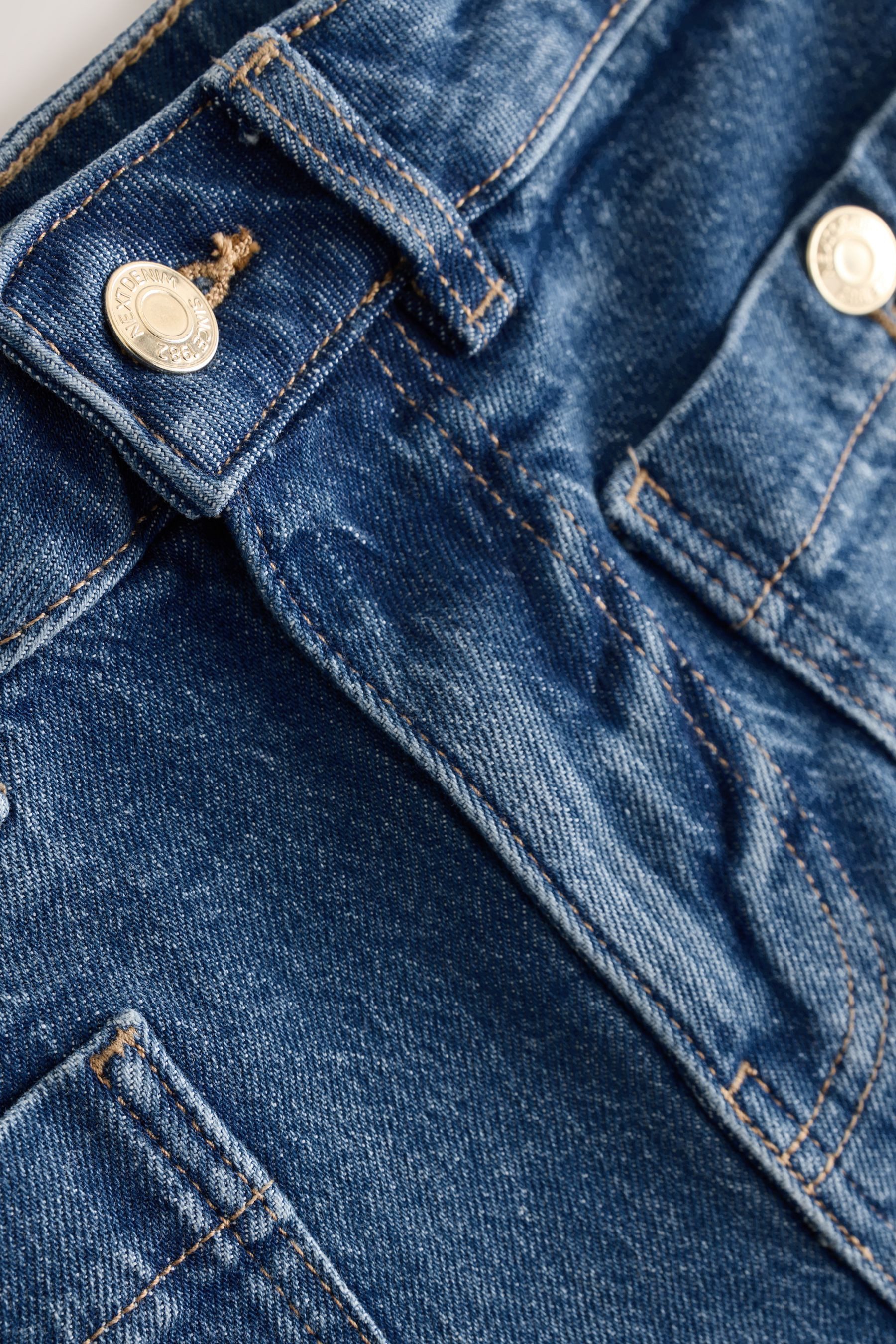 Next Shorts Getupfte Shorts mit aufgesetzter Tasche (1-tlg) – Bild 2 von 5