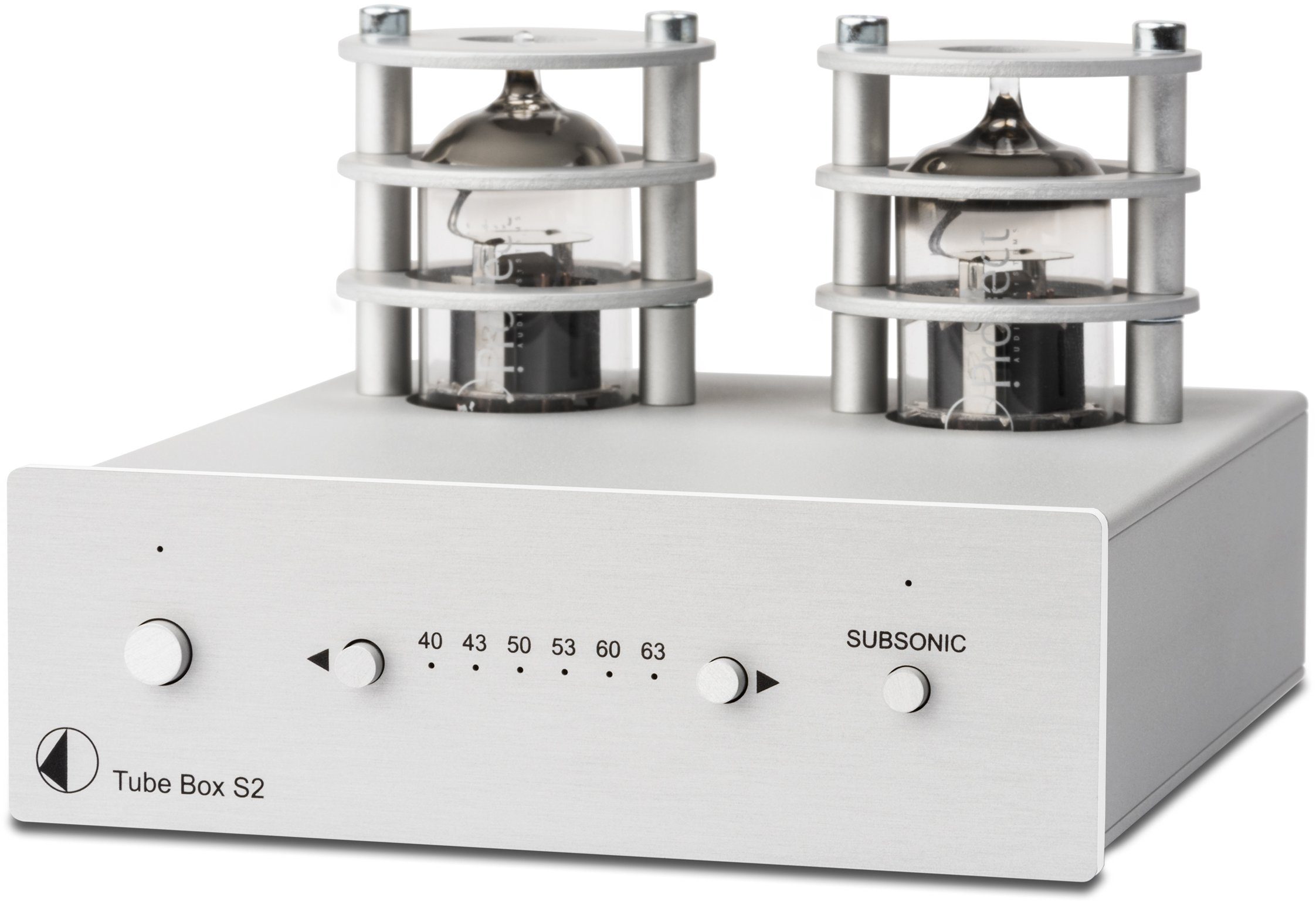 Pro-Ject Tube Box S2 Phono Vorstufe Silber Vorverstärker