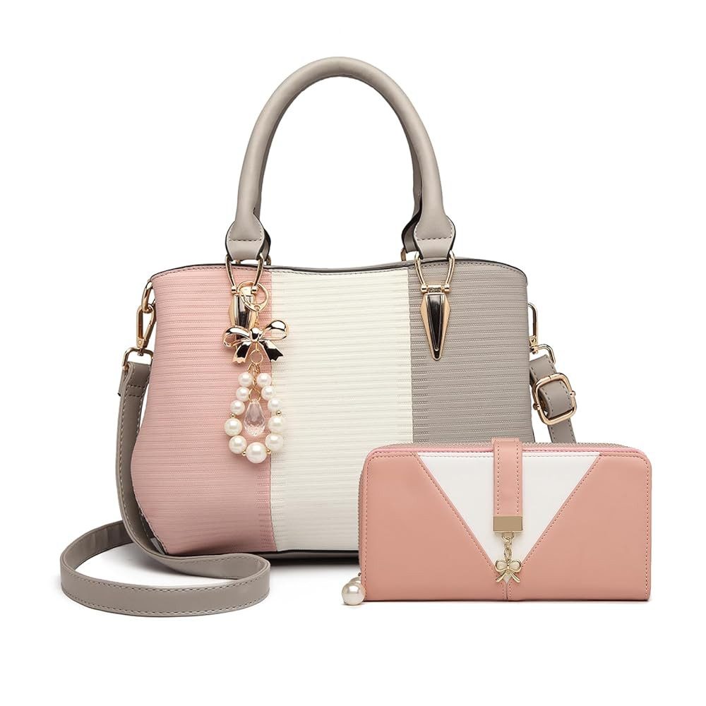 Miss Lulu Henkeltasche Handtasche Damen Mittelgroß günstig online kaufen