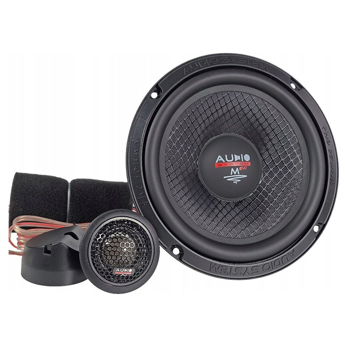 Audio System Audio System M 165 EVO3 2-Wege Kompo Lautsprechersystem 16,5 cm Auto-Lautsprecher