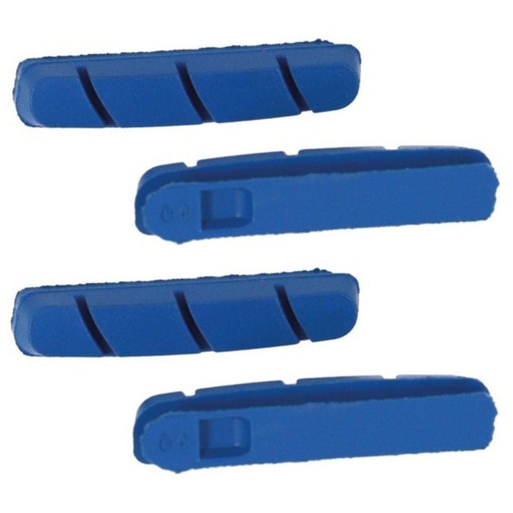XLC Bremsbelag Ersatzbremsgummi, 55mm, Carbonfelgen, Campa, blue (4-St)