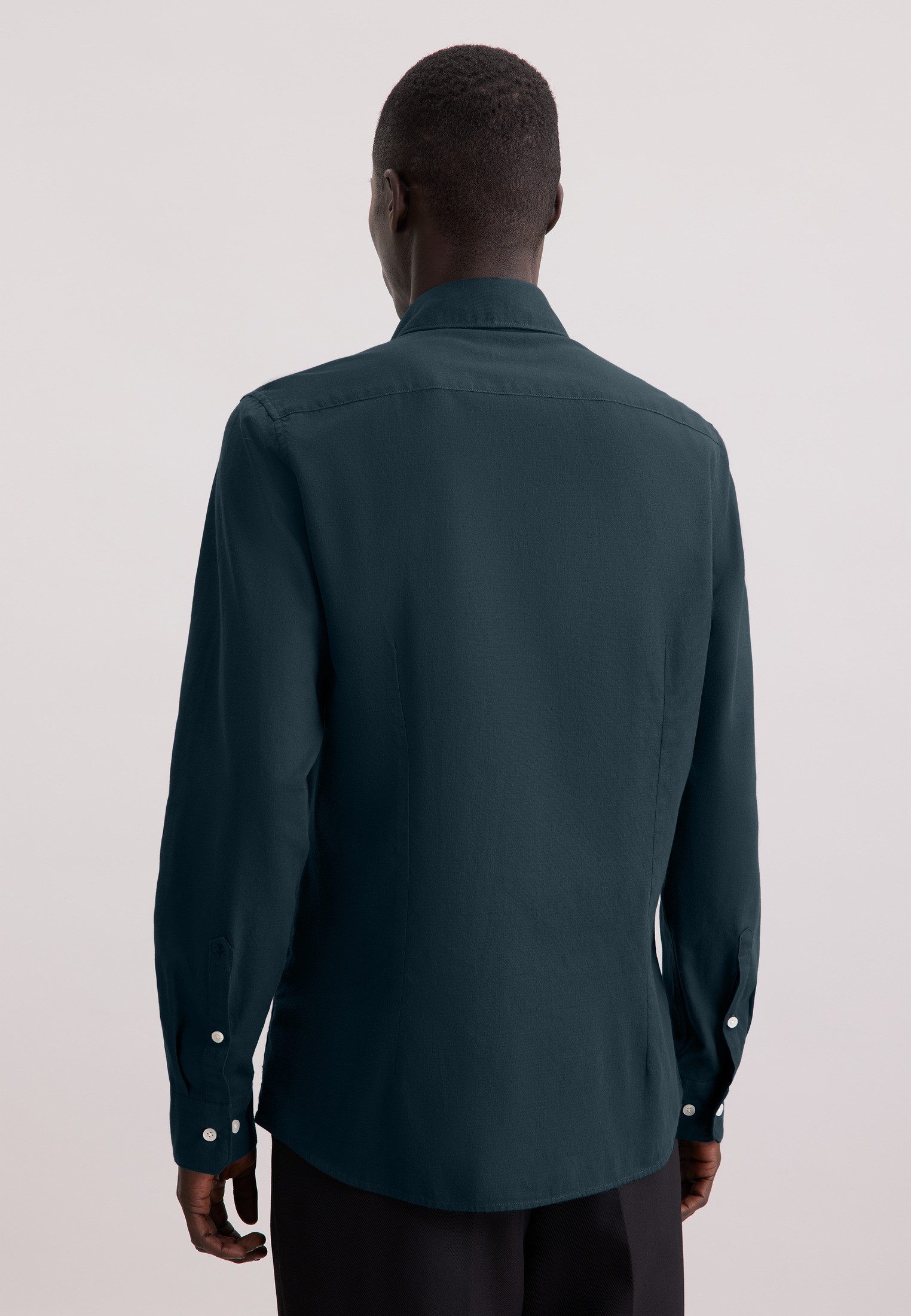 seidensticker Flanellhemd Slim 1/1 Kentkragen Pepita