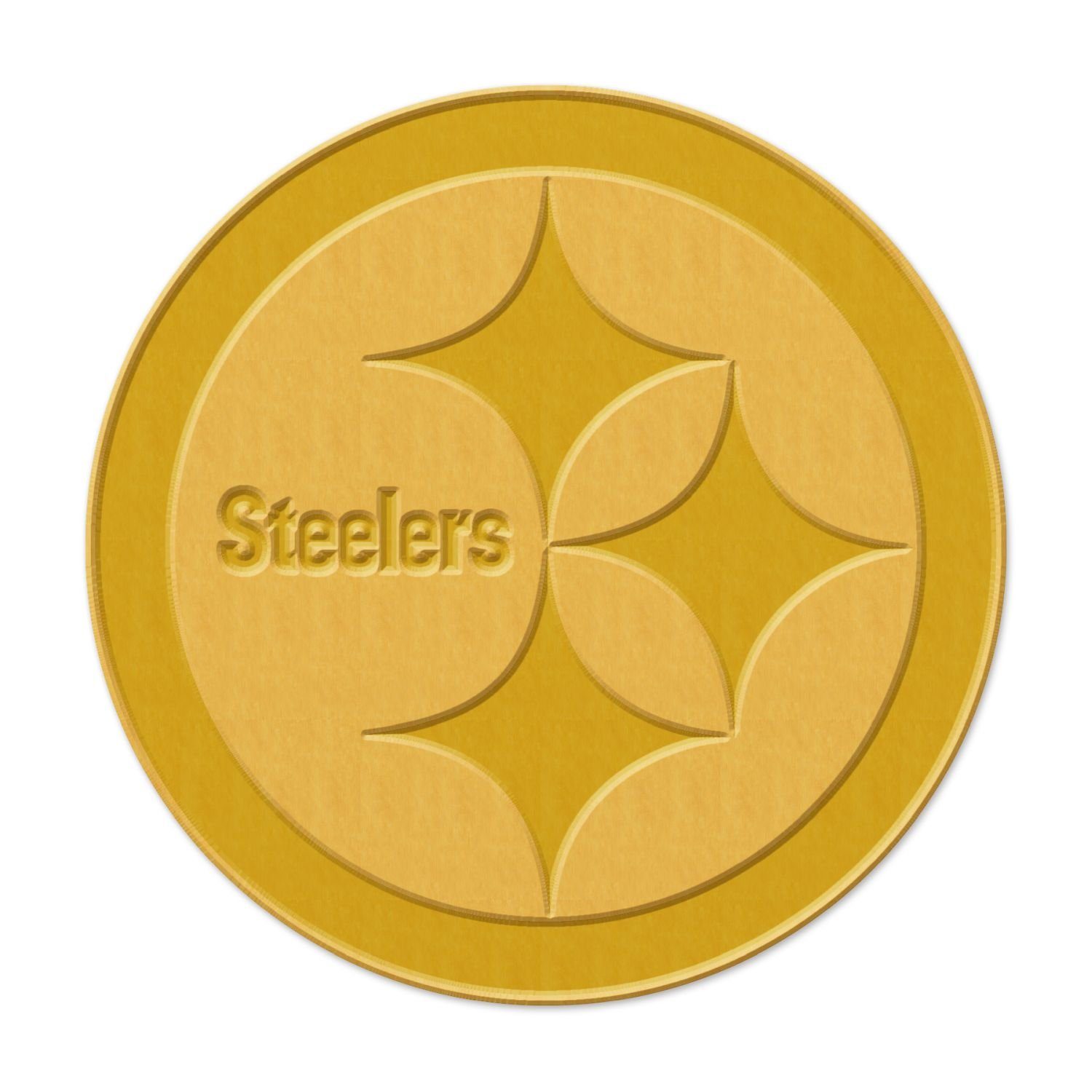 WinCraft Pins Universal Schmuck Caps PIN GOLD NFL Teams Pittsburgh Steelers