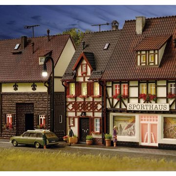 Vollmer Modelleisenbahn-Gebäude H0 Fachwerkhaus Bahnhofstraße 17