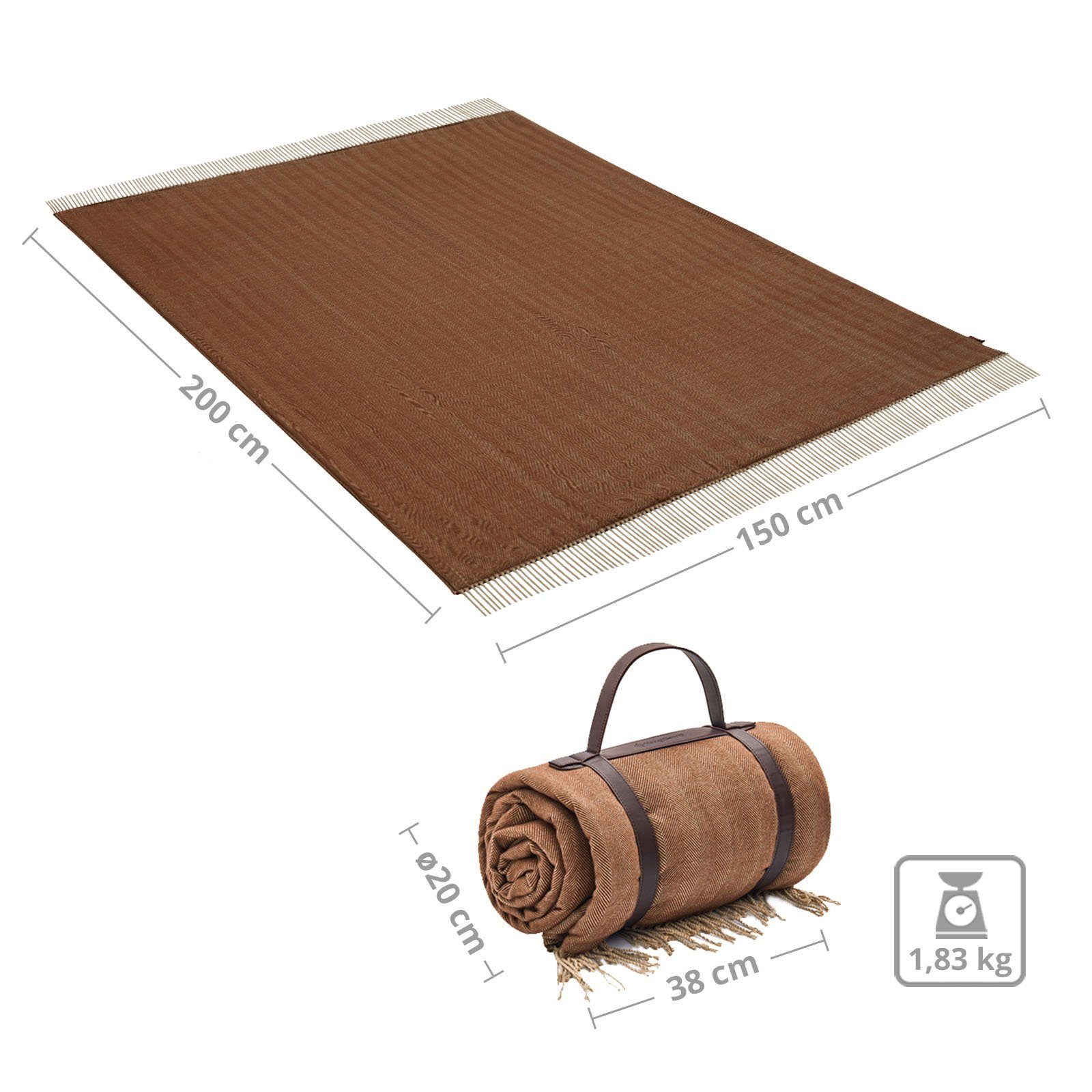 Outdoordecke Camping Decke Merida Picknick, KingCamp, günstig online kaufen