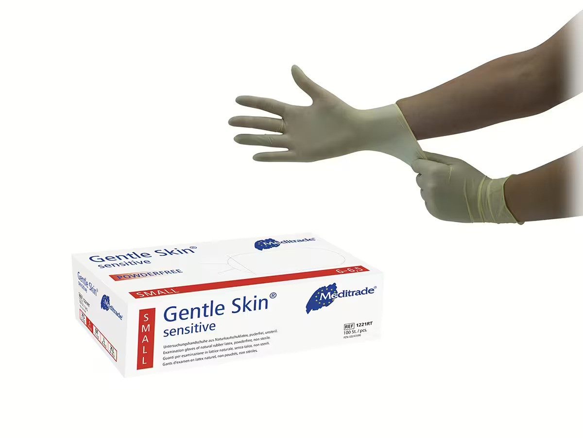 MediTrade Einweghandschuhe Meditrade® unisex Einmalhandschuhe Gentle Haut® sensitive