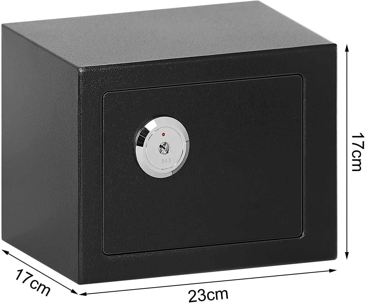 Youyijia Schlüsseltresor Tresor Safe Möbeltresor 6.4L Tresor für Zuhause 23x17x17cm Safe Tresor
