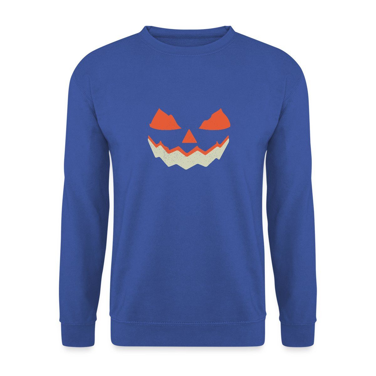 Sweatshirt Halloween Gruseliges Kürbis Gesicht Unisex Pullover