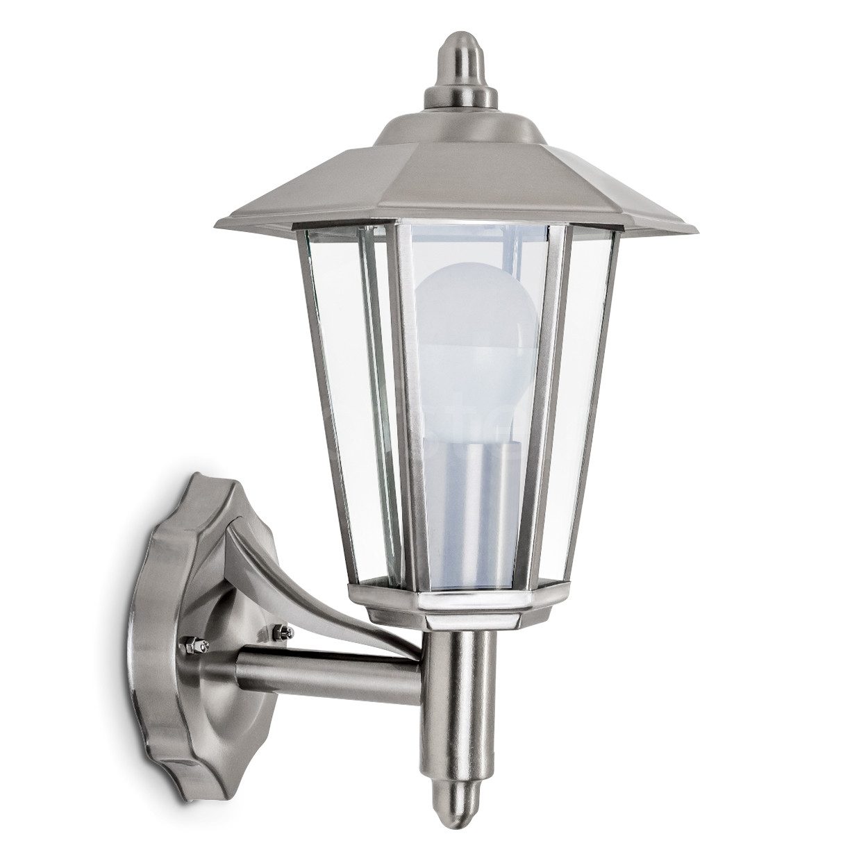 hofstein Außen-Wandleuchte »Vado« moderne Außenwandlampe aufwärts günstig online kaufen