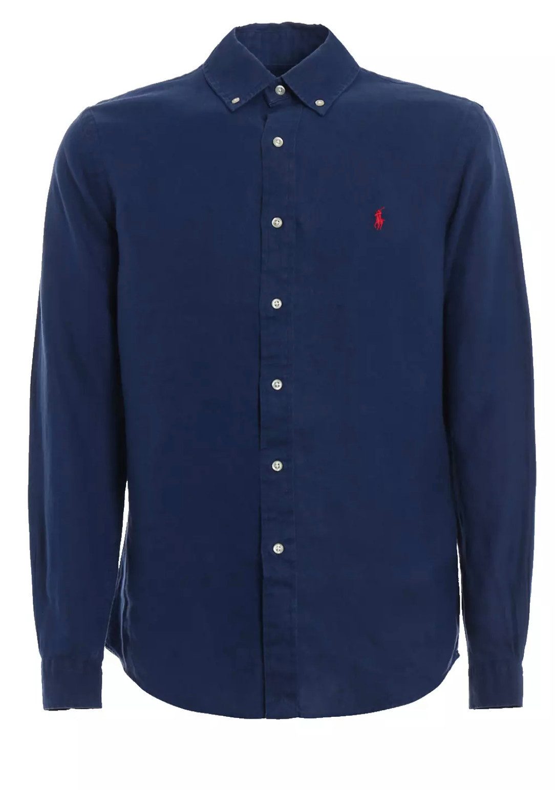 Polo Ralph Lauren Leinenhemd Slim Fit Schlanke Silhouette, ideal für einen modernen, stilvollen Look
