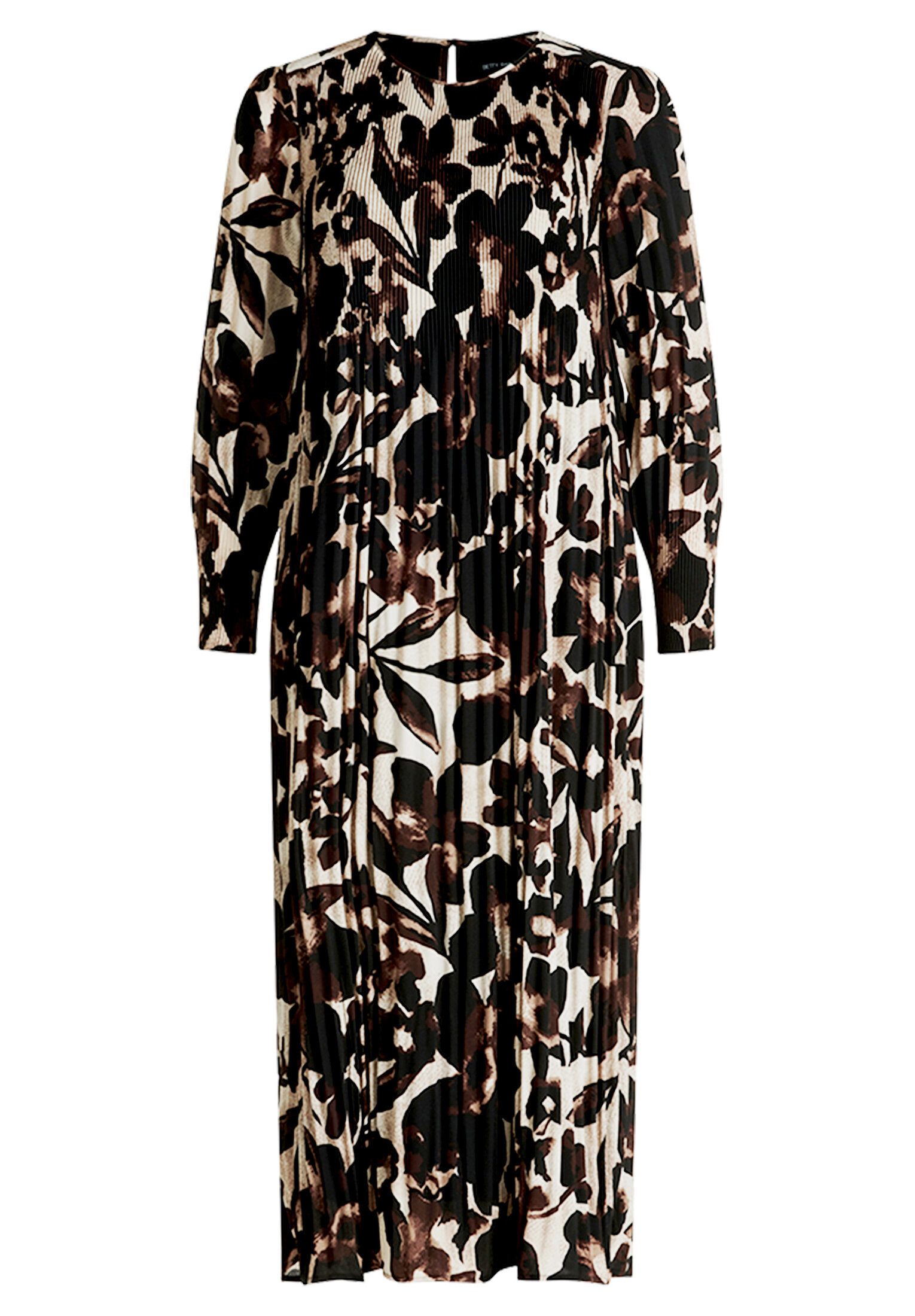 Betty Barclay Plisseekleid Damen langarm
