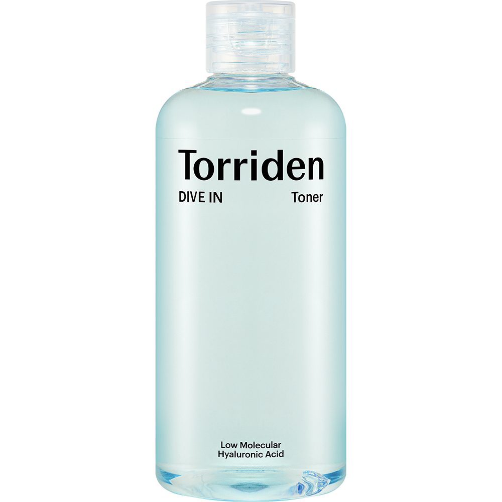 Torriden Toner DIVE-IN LOW MOLICULAR HYALURONIC-ACID TONER, versorgt die Haut intensiv „von innen heraus“ mit Feuchtigkeit