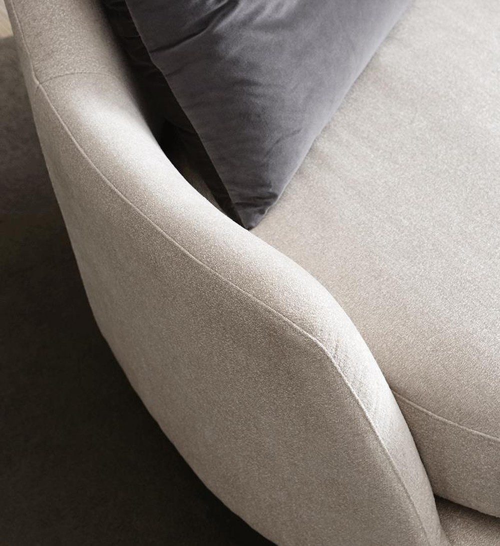 JVmoebel 4-Sitzer Beige 4-Sitzer Couch - Italienisches Polstersofa für Wohnzimmer, Made in Europa