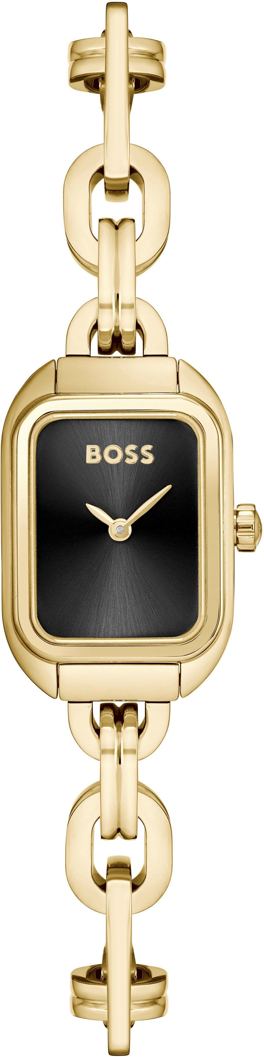 BOSS Quarzuhr HAILEY 1502739, Damenuhr, Armbanduhr, analog, Edelstahlarmban günstig online kaufen