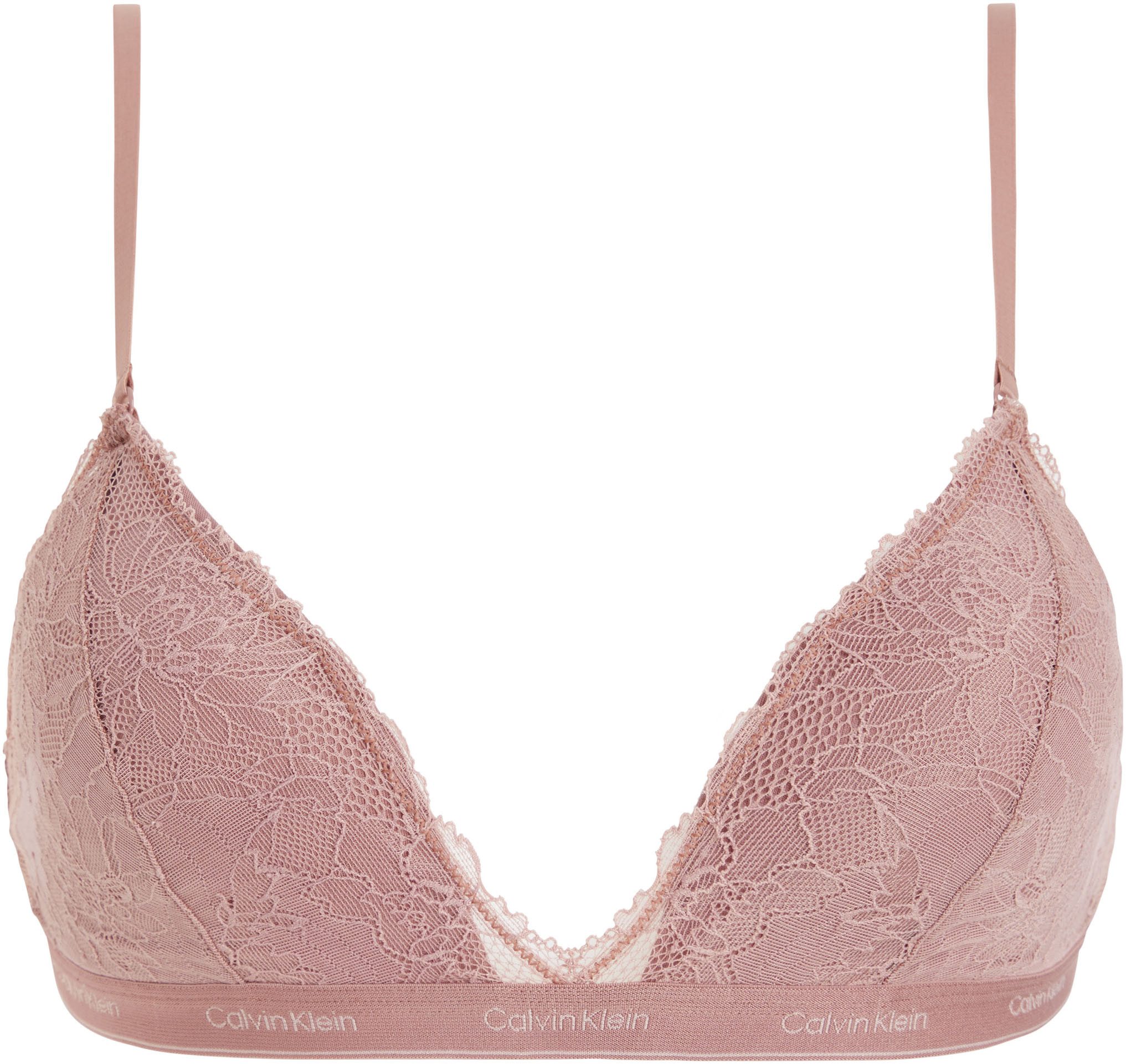 Calvin Klein Underwear Triangel-BH LIGHTLY LINED TRIANGLE mit Spitze