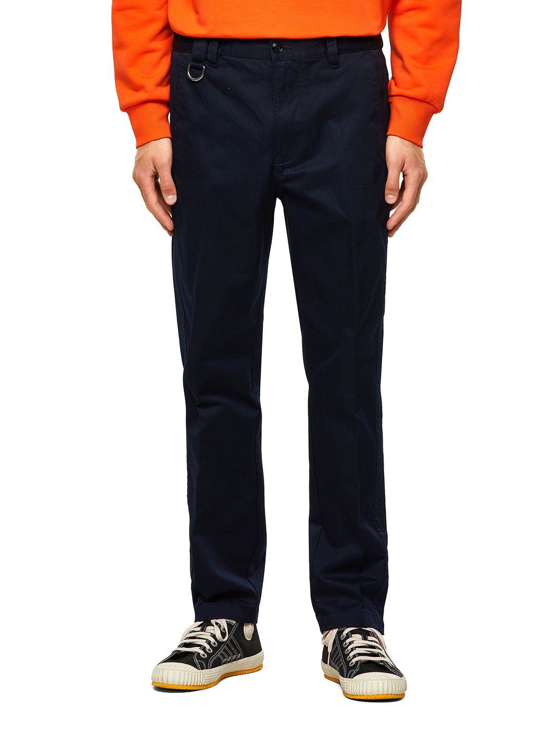 Diesel Chinohose Regular Fit Stoffhose Dunkelblau - P-Francis 86V - W30