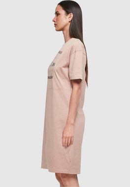 Merchcode Shirtkleid Merchcode Damen Ladies Berlin Organic Oversized Slit Tee Dress (1-tlg)