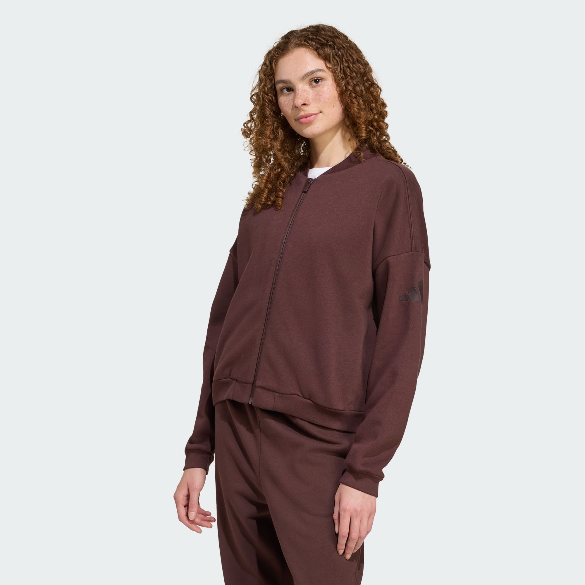 adidas Sportswear Trainingstop ESSENTIALS CONTEMPORARY LOGO BOMBERJACKE (1-tlg)